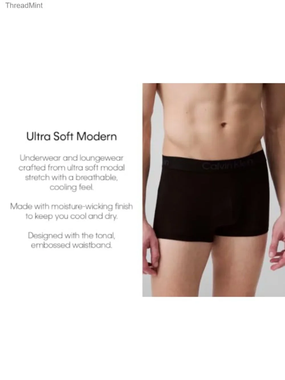 Ultra Soft Modern Modal Boxer Brief Stretch Underwear
